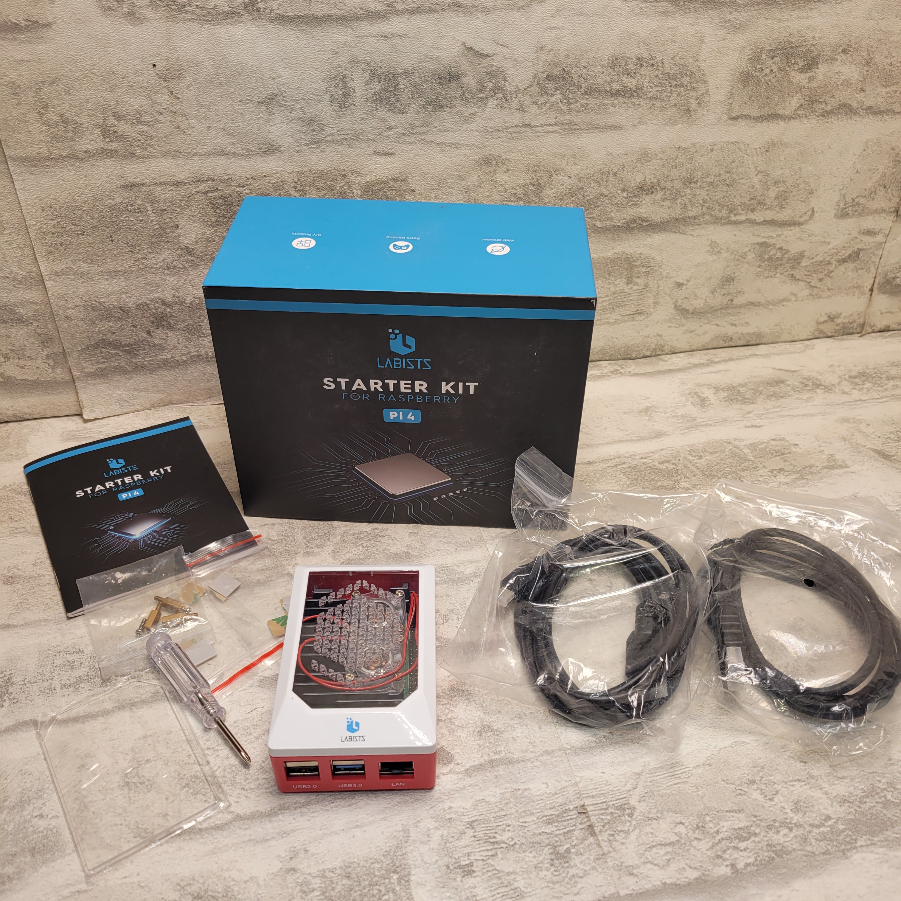 Labists Starter Kit for Raspberry PI4 (7902626480366)